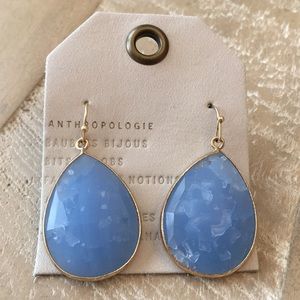 Anthropologie natural stone earrings!
